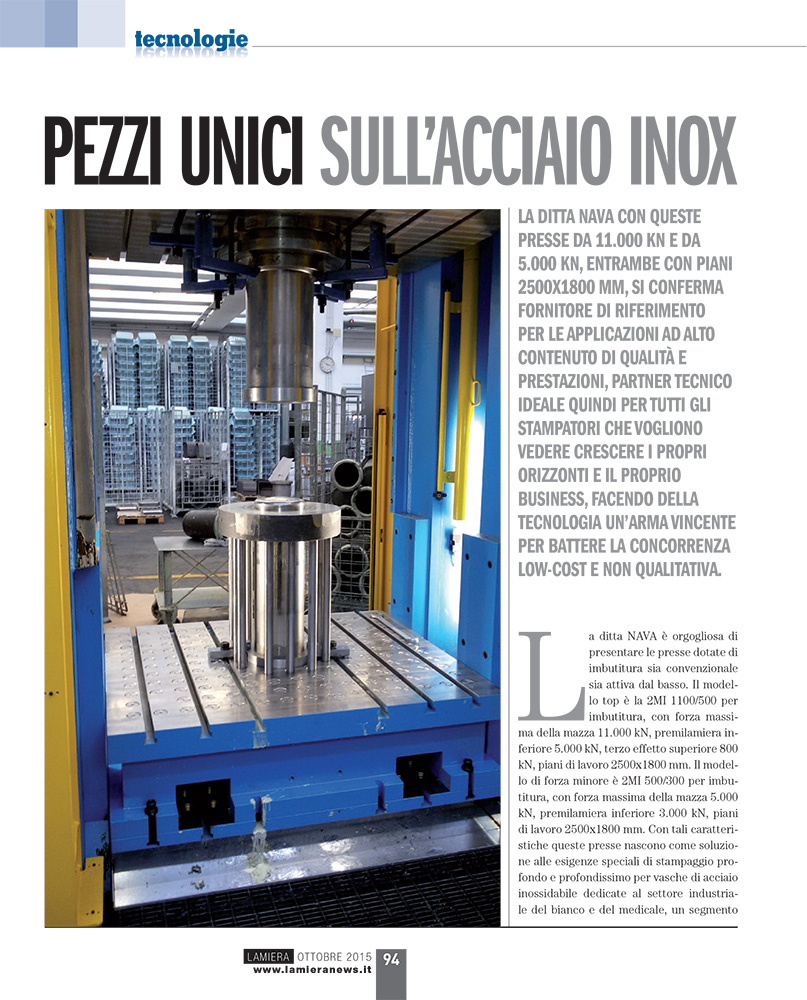presse per acciaio inox pdf
